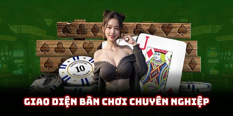 Giao diện sân chơi được đầu tư vô cùng chỉn chu và toàn diện
