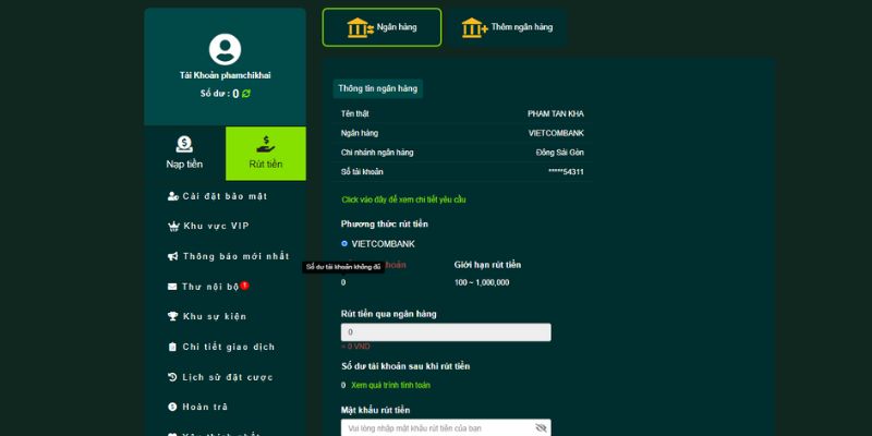 Hướng dẫn cách rút tiền 32Win đơn giản - nhanh