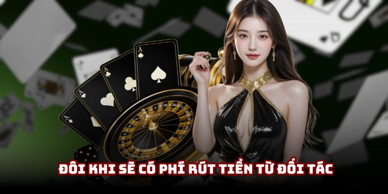 Đôi khi sẽ có phí rút tiền từ đối tác của 32Win
